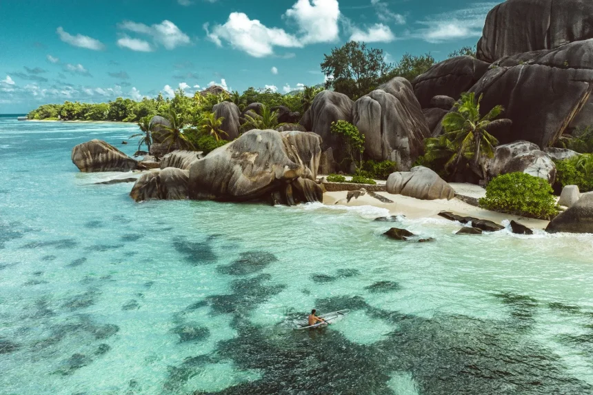 L’île de la Digue aux Seychelles