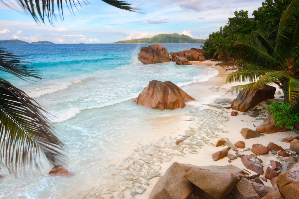 plage paradisiaque les seychelles